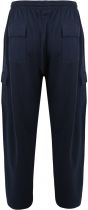 Pantalon de Jogging Bleu Marine Grande Taille KAM JEANSWEAR Taille Haute