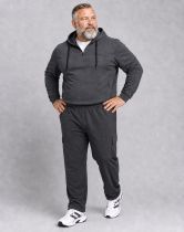 Pantalon de Jogging Gris Grande Taille KAM JEANSWEAR Taille Haute du 2XL au 8XL