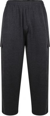 Pantalon de Jogging Gris Grande Taille KAM JEANSWEAR Taille Haute