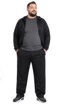 Pantalon de Jogging Micro Fibre Noir Ahorn du 2XL au 10XL