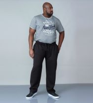 Pantalon de Jogging Noir Grande Taille ALBERT de DUKE