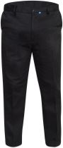 Pantalon Grande Taille Chino \ Bruno\  Noir Duke