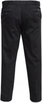 Pantalon Grande Taille Chino \ Bruno\  Noir Duke