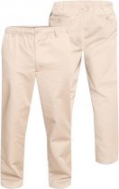 Pantalon Taille Élastiquée \ Basilio\  Beige de DUKE