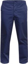 Pantalon Taille Élastiquée \ Basilio\  Bleu Marine de DUKE