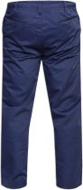 Pantalon Taille Élastiquée \ Basilio\  Bleu Marine de DUKE