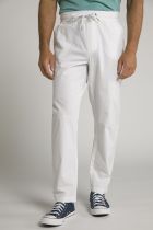 Pantalon Taille Elastiquée Stretch Blanc JP1880 du 3XL au 7XL