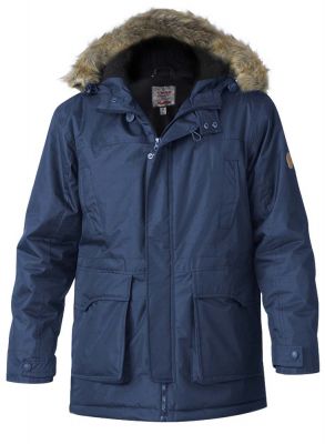 Parka � Capuche Bleu Marine du 2XL au 8xl Duke