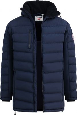 Parka � Capuche Bleu Marine Duke Du 3XL au 8XL