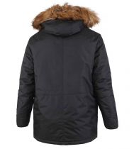 Parka à Capuche Noir du 2XL au 8XL Duke
