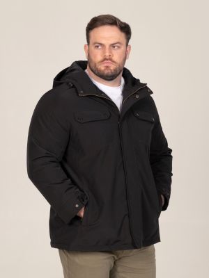 Parka � Capuche Noir Duke Du 3XL au 8XL