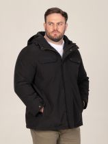 Parka � Capuche Noir Duke Du 3XL au 8XL