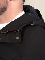 Parka &agrave; Capuche Noir Duke Du 3XL au 8XL