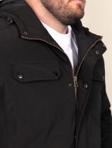 Parka &agrave; Capuche Noir Duke Du 3XL au 8XL