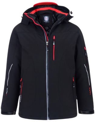Parka Softshell Noir Kam du 2XL au 8XL