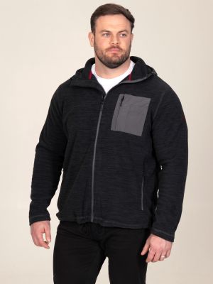 Polaire � Capuche Anthracite Duke Du 3XL au 8XL