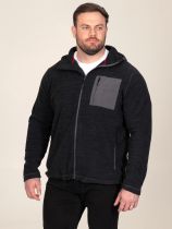 Polaire &agrave; Capuche Anthracite Duke Du 3XL au 8XL