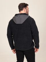 Polaire &agrave; Capuche Anthracite Duke Du 3XL au 8XL