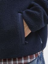 Polaire Manches Longues Bleu Marine Jack&Jones du 3XL au 8XL