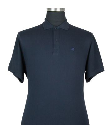 Polo Manches Courtes 9XL et 10XL Bleu Marine Ahorn