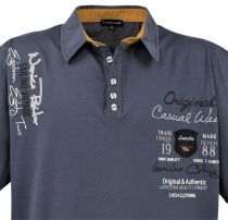 Polo Manches Courtes Anthracite du 3XL au 8XL Lavecchia