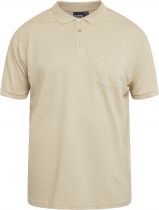 Polo Manches Courtes Beige All Size du 3XL au 8XL