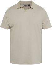 Polo Manches Courtes Beige All Size du 3XL au 8XL