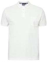 Polo Manches Courtes Blanc du 2XL au 8XL All Size
