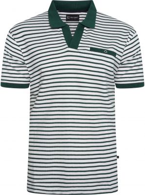 Polo Manches Courtes Blanc Kam du 2XL au 8XL