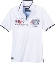 Polo Manches Courtes Blanc Redfield du 3XL au 10XL