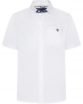 Polo Manches Courtes Blanche Kam du 2XL au 8XL