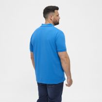 Polo Manches Courtes Bleu du 2XL au 8XL All Size
