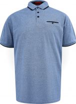 Polo Manches Courtes Bleu Duke  du 2XL au 10XL