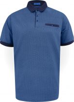 Polo Manches Courtes Bleu Duke du 3XL au 8XL