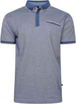 Polo Manches courtes Bleu Kam du 2XL au 8XL