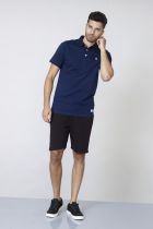 Polo Manches Courtes Bleu Marine  Du 2XL au 8XL