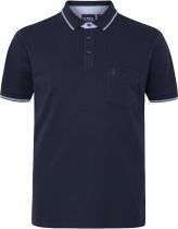 Polo Manches Courtes Bleu Marine All Size du 3XL au 10XL