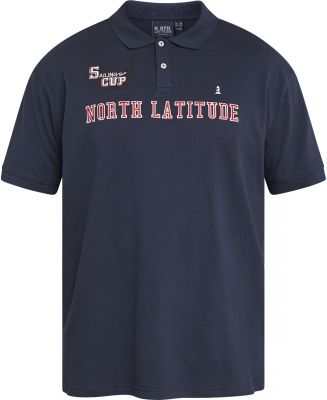 Polo Manches Courtes Bleu Marine All Size du 3XL au 8XL