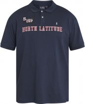 Polo Manches Courtes Bleu Marine All Size du 3XL au 8XL