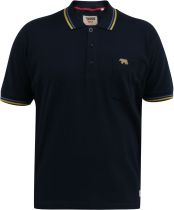 Polo Manches Courtes Bleu Marine Duke 2XL à 10XL