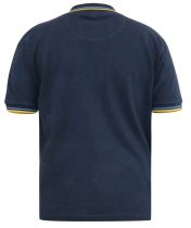 Polo Manches Courtes Bleu Marine Duke 3XL à 10XL