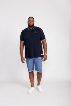 Polo Manches Courtes Bleu Marine Duke 3XL à 10XL