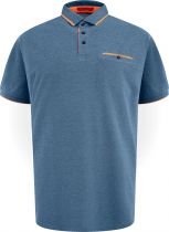 Polo Manches Courtes Bleu Marine Duke 3XL au 8XL