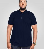 Polo Manches Courtes Bleu Marine Duke Du 2XL au 10XL