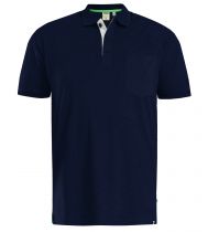 Polo Manches Courtes Bleu Marine Duke Du 2XL au 10XL