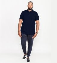 Polo Manches Courtes Bleu Marine Duke Du 2XL au 10XL