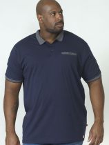 Polo Manches Courtes Bleu Marine Duke du 3XL au 6XL