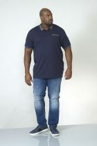 Polo Manches Courtes Bleu Marine Duke du 3XL au 6XL