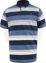 Polo Manches Courtes Bleu Marine Duke du 3XL au 6XL