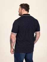 Polo Manches Courtes Bleu Marine Duke Du 3XL au 6XL